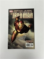 Autograph COA Iron Man #1 Comics