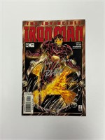 Autograph COA Iron Man #54 Comics