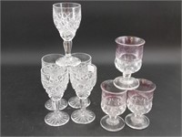 Vintage Crystal and Glass Goblets