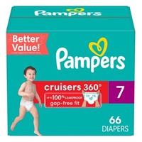 Pampers Cruisers 360 Diapers Size 7 66 Count