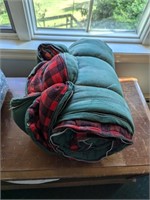 vintage sleeping bag
