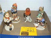 5 GOEBEL FIGURES