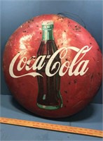 1955 coke button sign