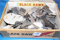 CIGARBOX OF ARROWHEADS