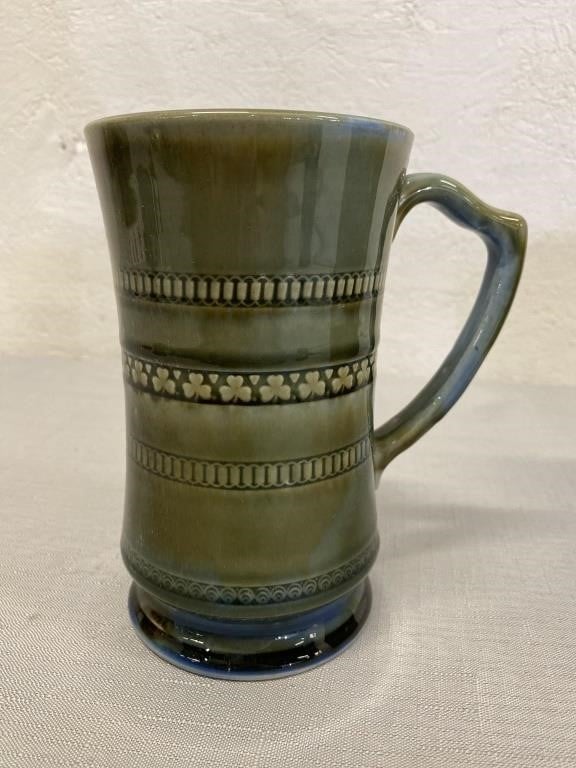 Wade Irish Porcelain Mug 6.5" Tall
