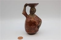 Chulucanas Pottery Figure by Andres Chero