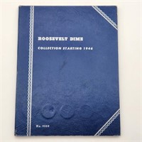 Roosevelt Dime Book 1946-62 (43 Coins)