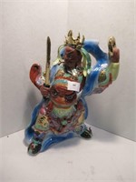 Oriental Statue 16"H - Small Chip on Crown