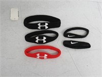 Lot Of Athletic One Size Wrist Bands,