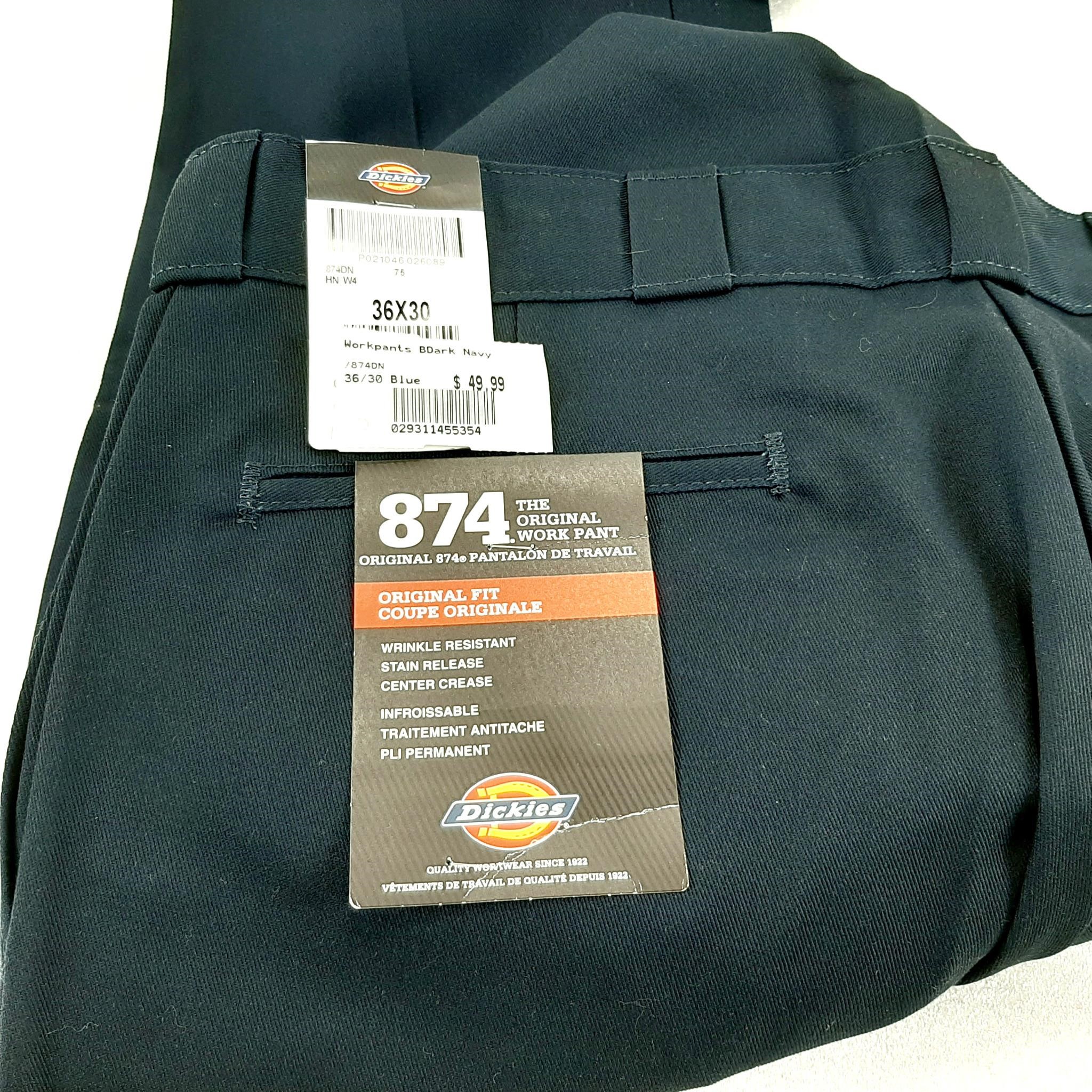 Pantalon de travail DICKIES taille 36x30, neuf