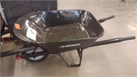 Steel wheelbarrow