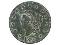 1817 Large Cent, 13 Stars