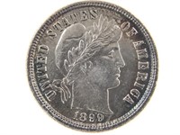 1899 Barber Dime