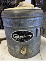 Vintage Galvanized Gott Water Dispenser