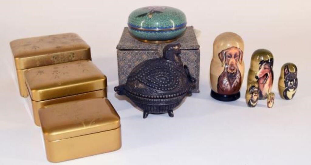 Group Of Asian Decorative Items