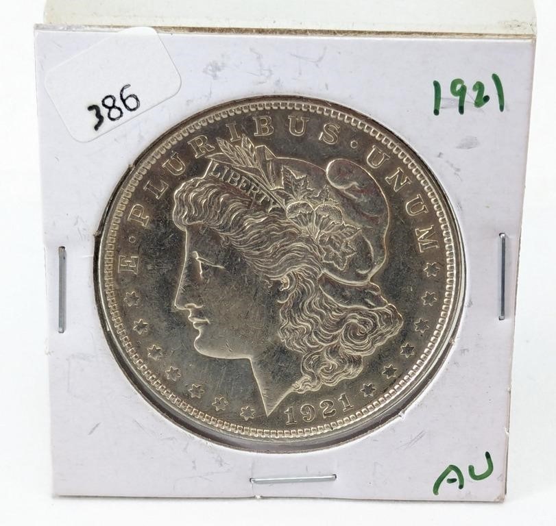 1921 Morgan One Dollar Coin