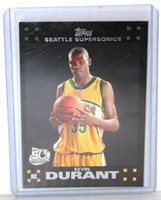 Kevin Durant Topps Rookie Card Seattle Sonics