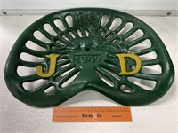 Cast J D (John Deere) Implement / Tractor Seat