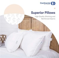 Continental $234 Retail Pillows
Bedding 100%