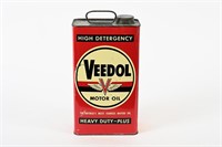 VEEDOL MOTOR OIL IMP GALLON CAN