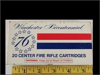 BOX OF WINCHESTER '76 BICENTENNIAL 30-30