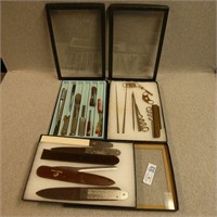 Letter Openers, Cigar Cutters, Etc - Cases