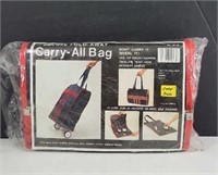 MCM Carry all nylon wheeled bag new condition