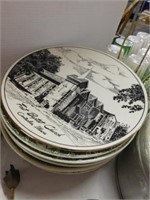 Old church pictorial plates, University of
