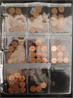 1940-2012 Canadian Penny Lot - 74 Pennies