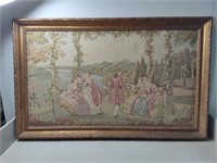 Framed French Tapestry, 56"X35"