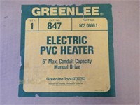 Greenlee Electric PVC Heater Model 847