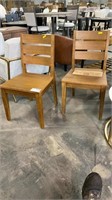 (M) 2 CASPIAN DINING SIDE CHAIRS