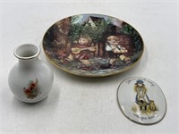 Hummel collectors plate, "private parade" with
