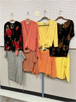 Ladies Tops Blouses Bob Mackie Casual Corner