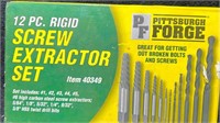 12 pc Rigid Screw Extractor Kit