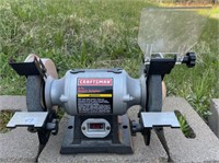 LIKE NEW CRAFTSMEN 6-INCH BENCH GRINDER