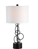 Lamp Black Circle Base