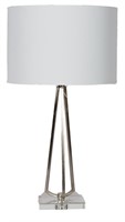 Lamp Silver Triangle