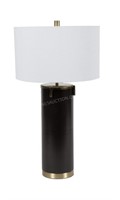 Lamp Black & Gold Base