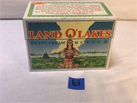 Vintage Land O’Lakes Butter, Metal Recipe Box