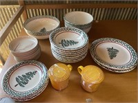 Furio Dishes and WIndField Hand Crafted China
