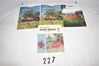 New Holland Sales Literature, Set of 4 - Rotary