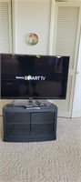 Samsung 50" Smart TV with stand