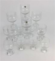 Orefors Crystal Snifter Glasses in Two Sizes (16)