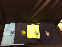 T SHIRT LOT / "LIONS CLUB OF TAVARES" / PREOWNED