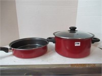 10" Frying Pan and Pot