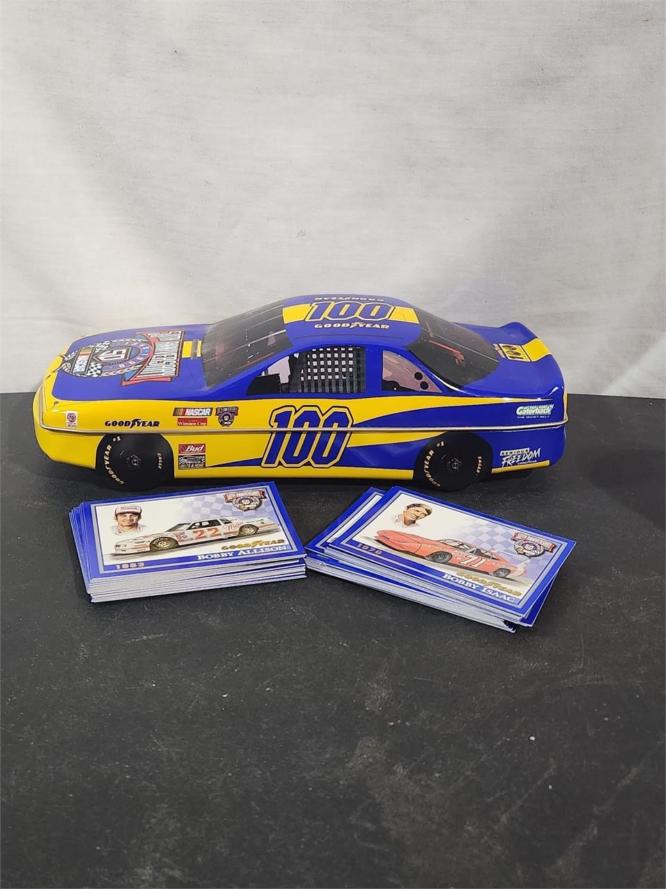 Goodyear Racing Tin with Cards