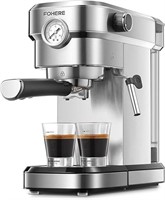 FOHERE Espresso Machine, 15 Bar Espresso and