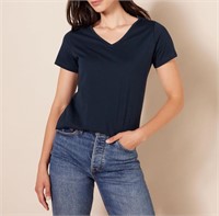 (L) Women’s V-Neck T-Shirt