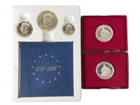 US Mint Silver Bicentennial & 1982 Washington